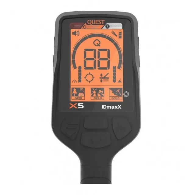 ➤Noul detector de metale QUEST X5 IDmaxX cu 3 cadouri cu
